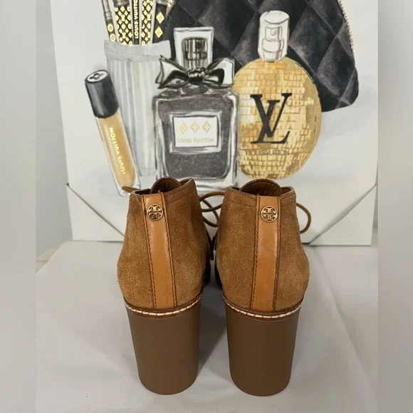 Tory Burch Hilary Suede Bootie - Picture 4 of 17